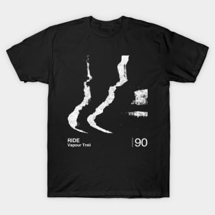 Vapour Trail / Minimalist Graphic Artwork Design T-Shirt